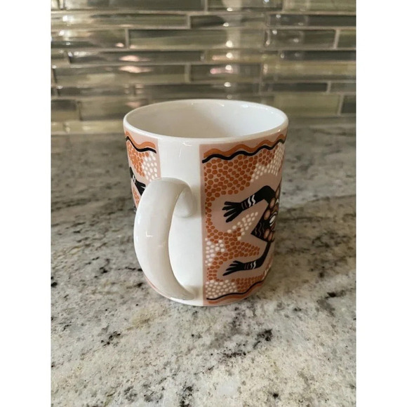 Australian Geographic Coffee 12oz Tea Mug Baribunma “Turtle Dreaming” Pam Hall - Picture 8 of 11